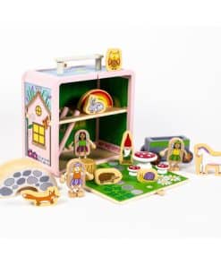 Set de Maleta de Juego (Casa de Hadas) por Jack Rabbit