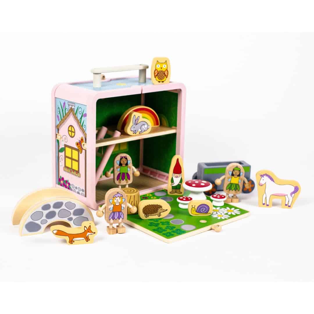 Set de Maleta de Juego (Casa de Hadas) por Jack Rabbit