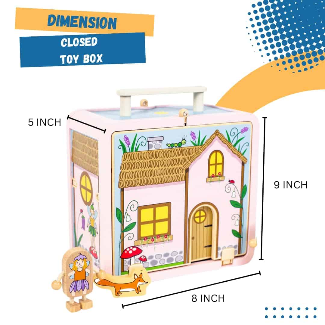 Set de Maleta de Juego (Casa de Hadas) por Jack Rabbit - Imagen 4