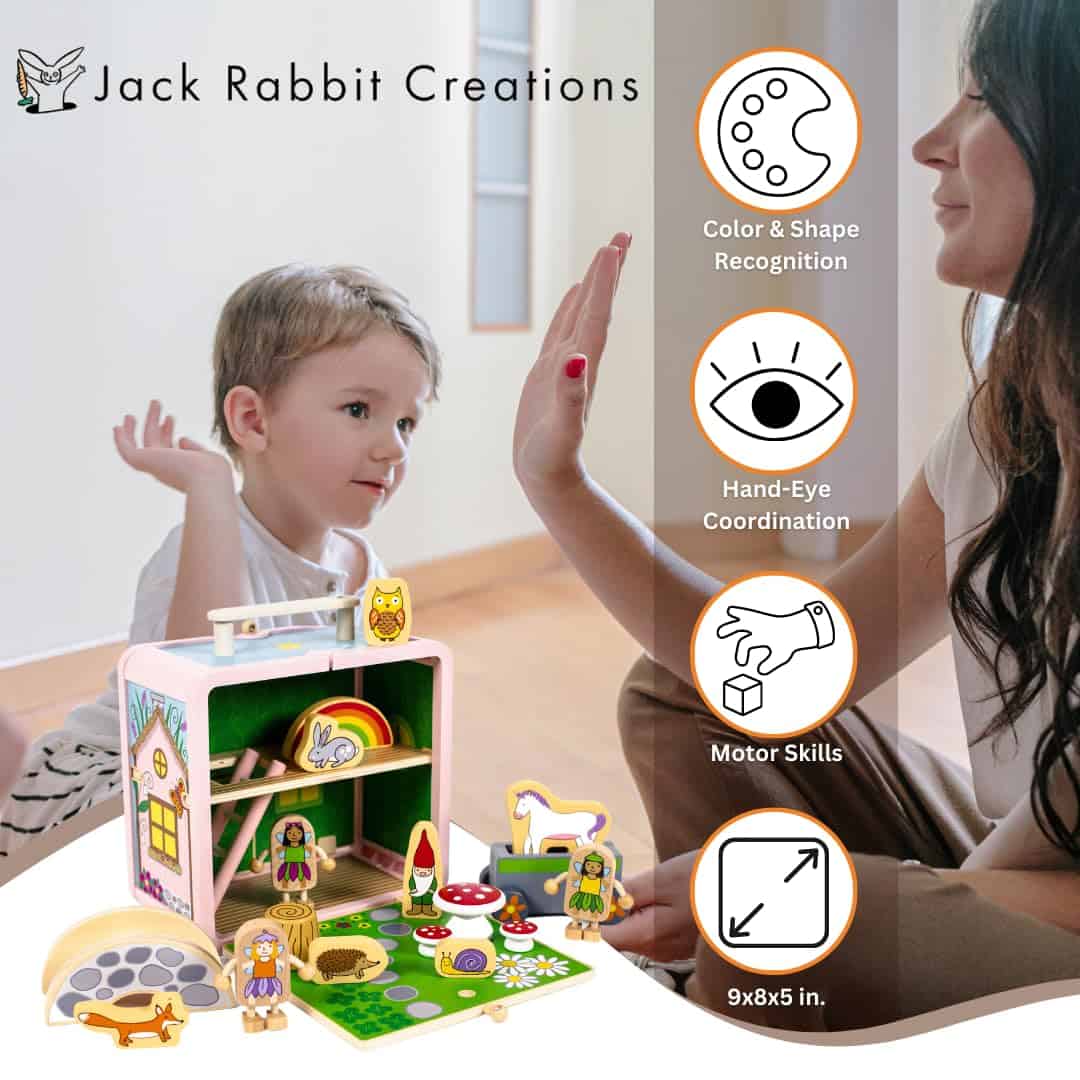 Set de Maleta de Juego (Casa de Hadas) por Jack Rabbit - Imagen 7