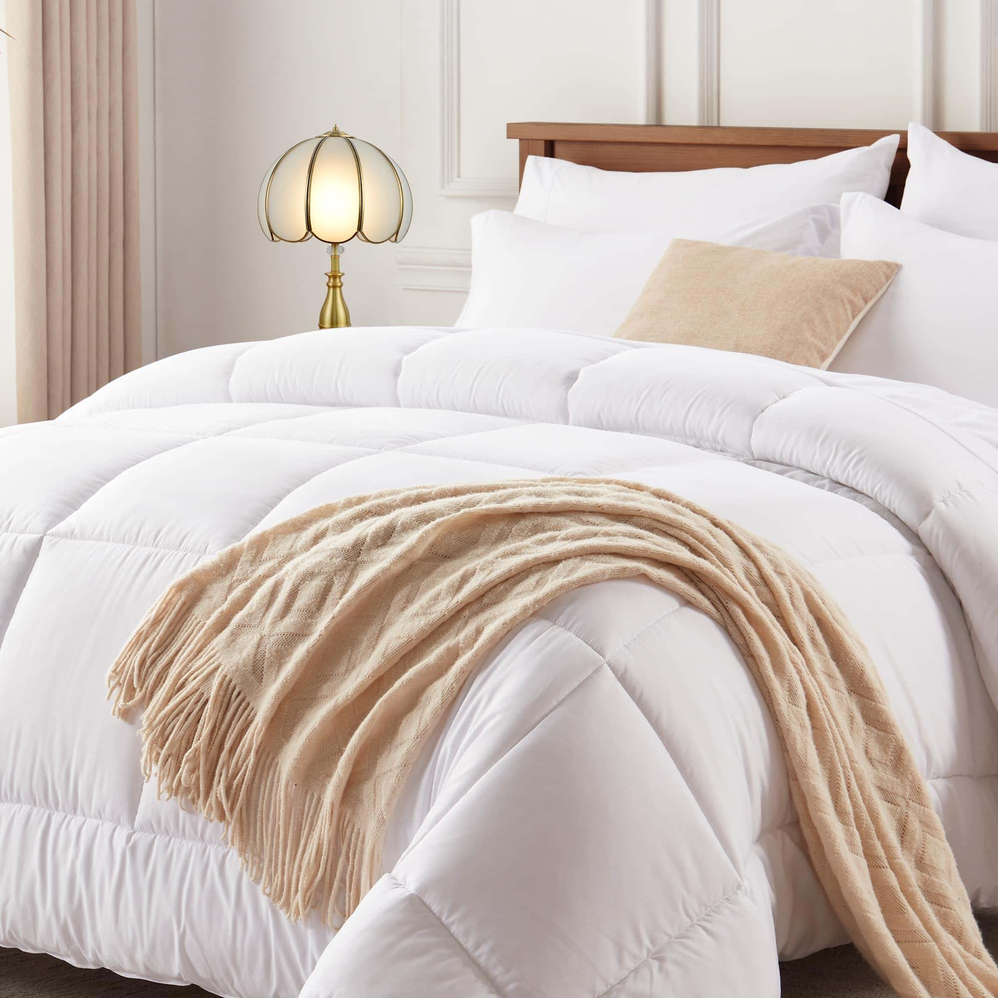 Juego de cama completo Newspin - 7 Piezas Juego de edredón