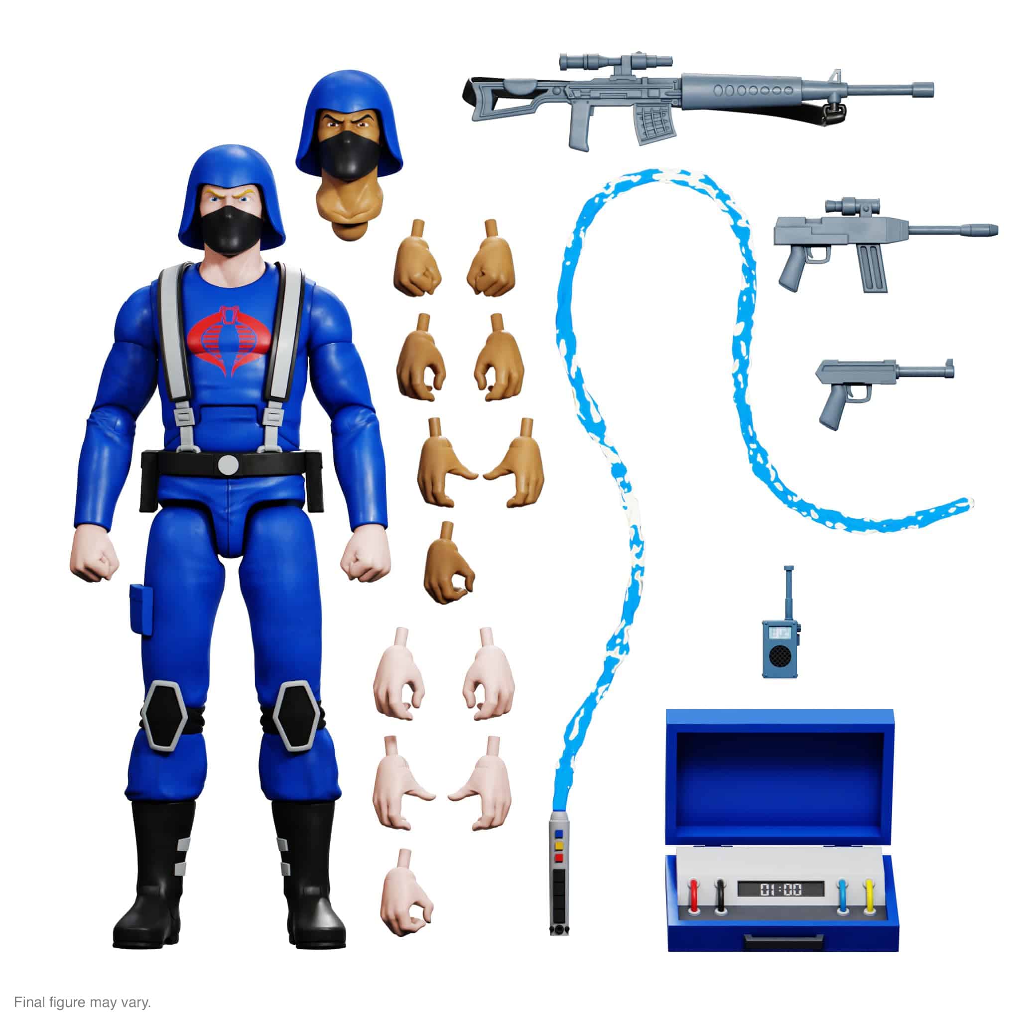 Super7 ULTIMATES! G.I. Joe Cobra Trooper - Figura de Acción