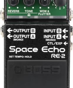 Pedal de Efectos Echo Delay y Reverb Boss RE-2
