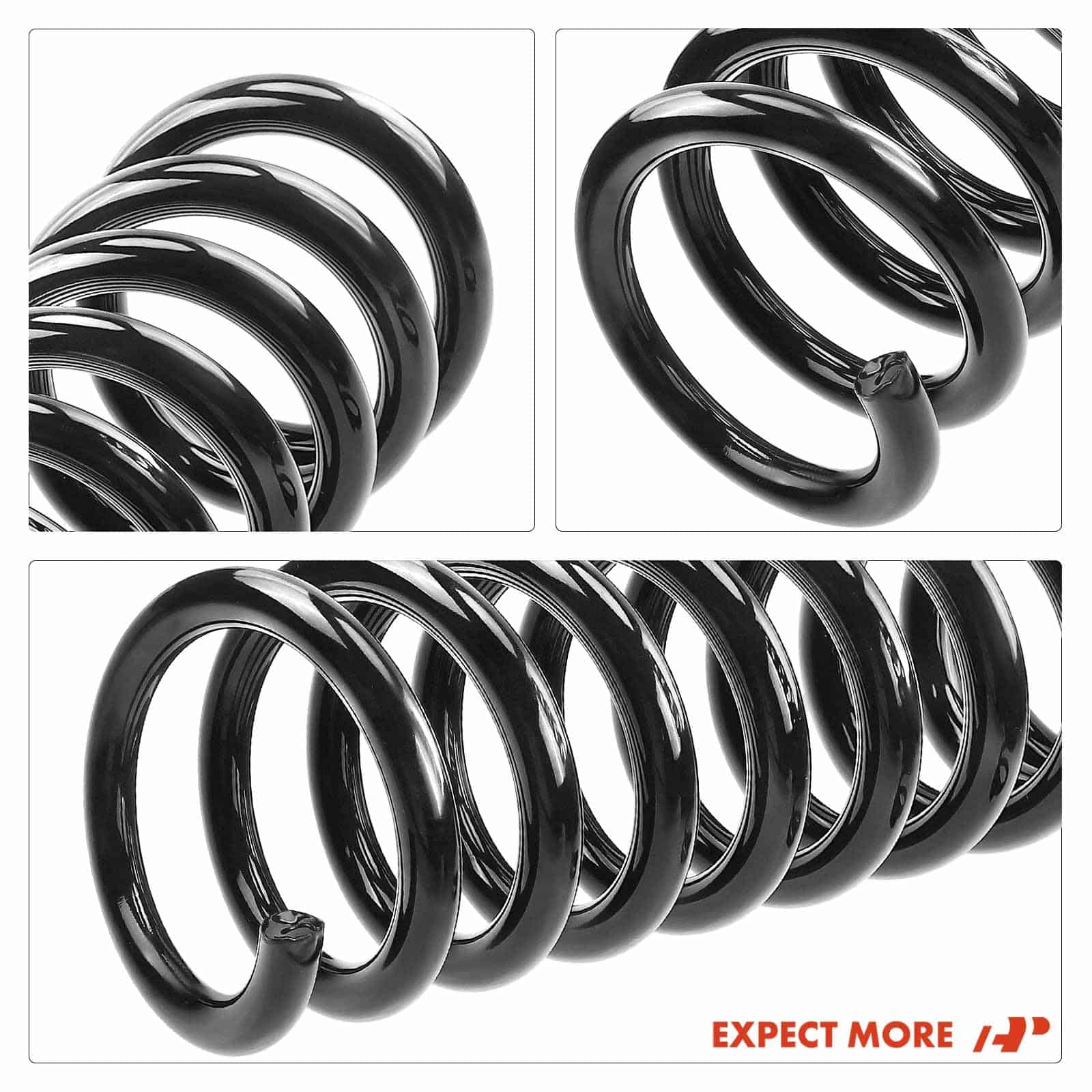 Conjunto de 2 resortes de suspensión delantera A-Premium - Imagen 9