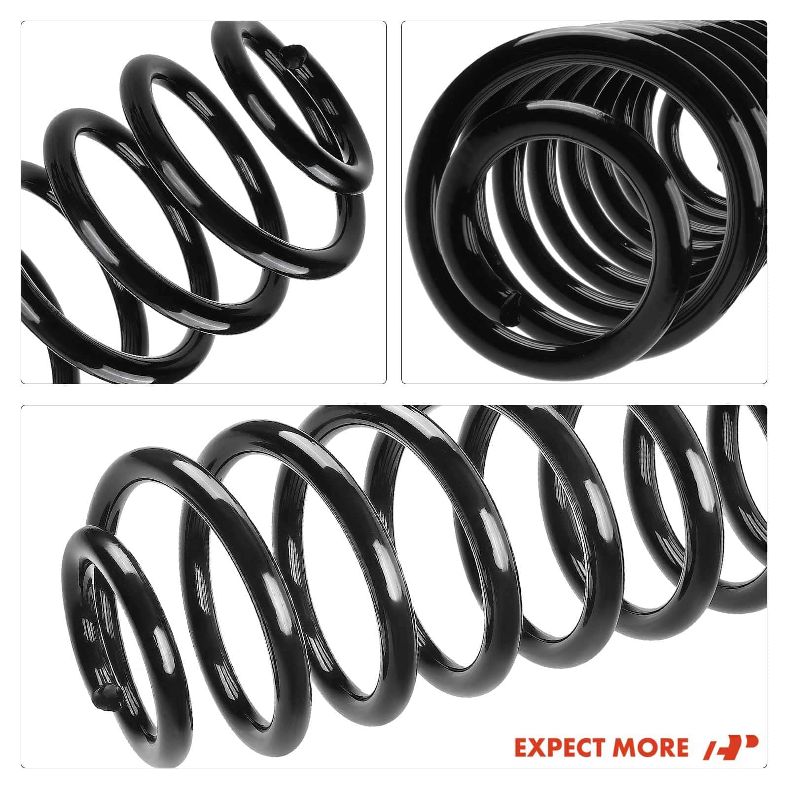 Conjunto de 2 Resortes de Suspensión Trasera A-Premium - Imagen 9