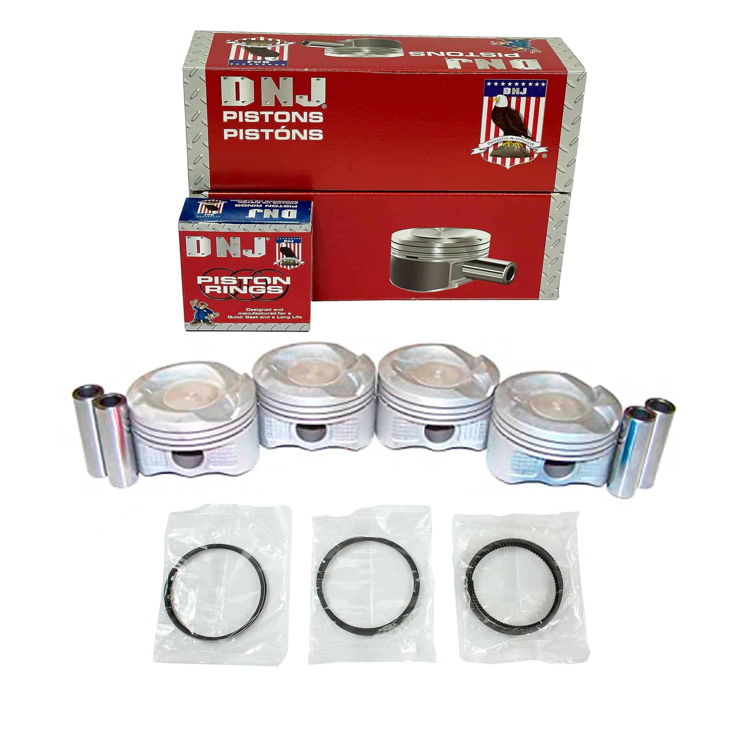 Kit de Pistón y Anillo DNJ PRK949A para Toyota Echo Prius