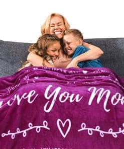 Manta de Regalo para Mamá FILO ESTILO para Cumpleaños de