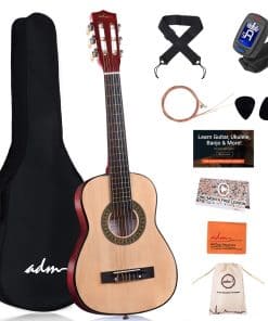 Guitarra Clásica Acústica ADM para Principiantes de 30