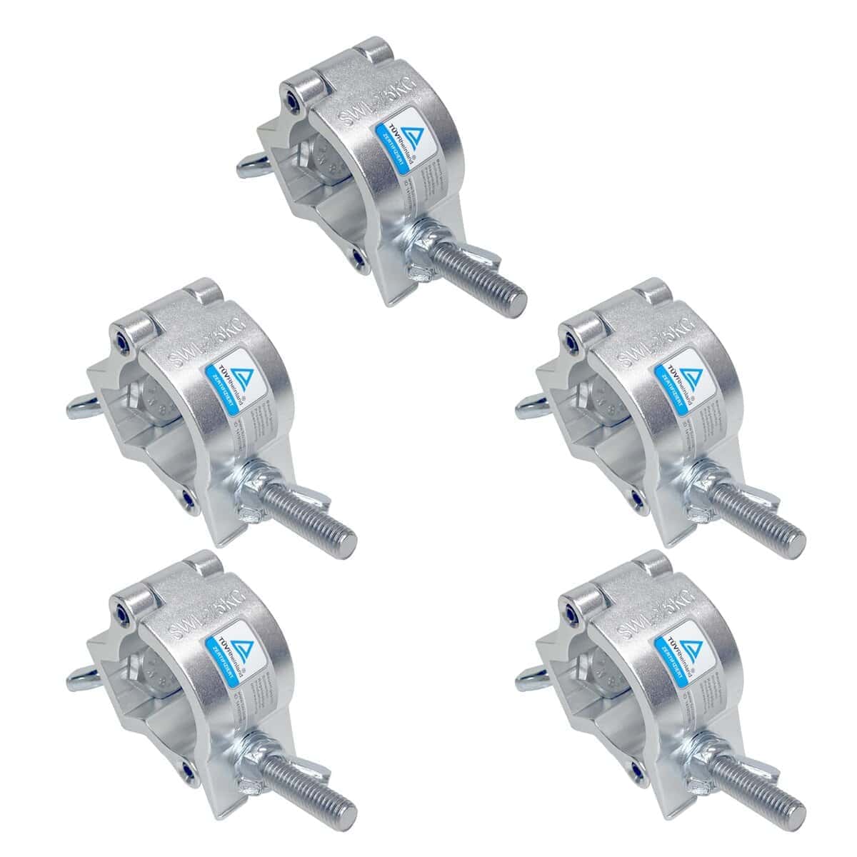 5 Pack Abrazaderas de Truss de Escenario Abrazadera de Luz