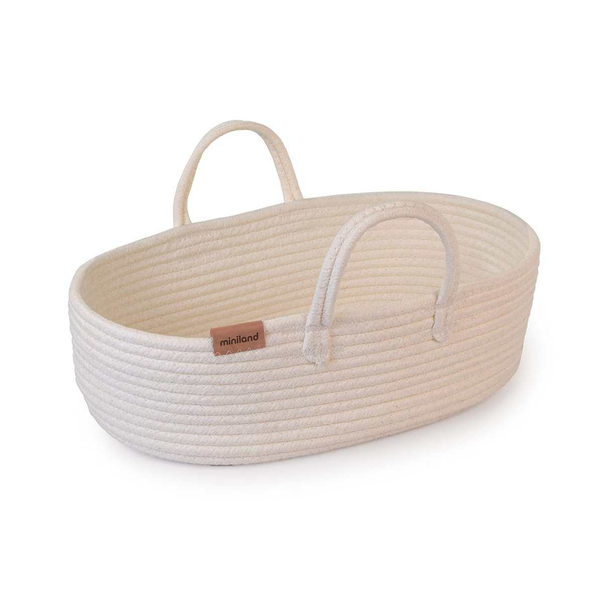 Canasta de Muñeca de Algodón Miniland - Juguete de Calidad,