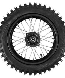 Llanta trasera Trkimal 80/100-12 con disco de freno, llanta