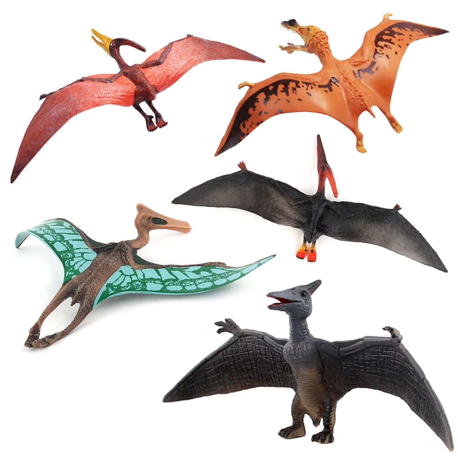 Set de Juguetes de Figuras de Dinosaurios Voladores - Imagen 3