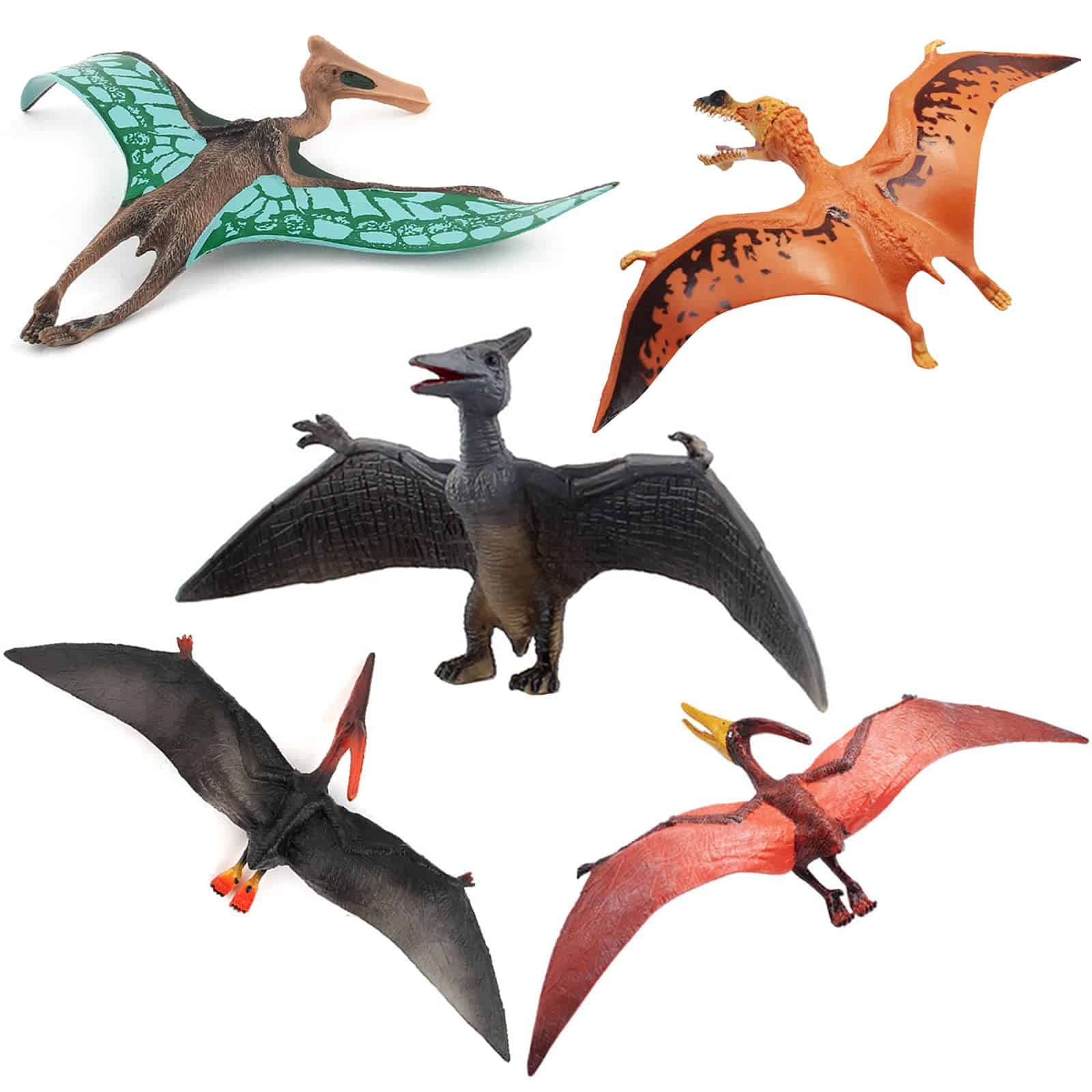 Set de Juguetes de Figuras de Dinosaurios Voladores