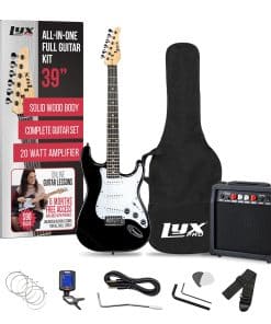 Kit de Guitarra Eléctrica LyxPro de 39 pulgadas con
