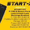 Kit de arranque remoto Start-X compatible con F-150 15-19,