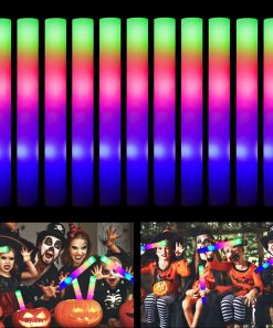 Paquete de 110 Varitas Luminosas de Espuma MsPrLs, 16"