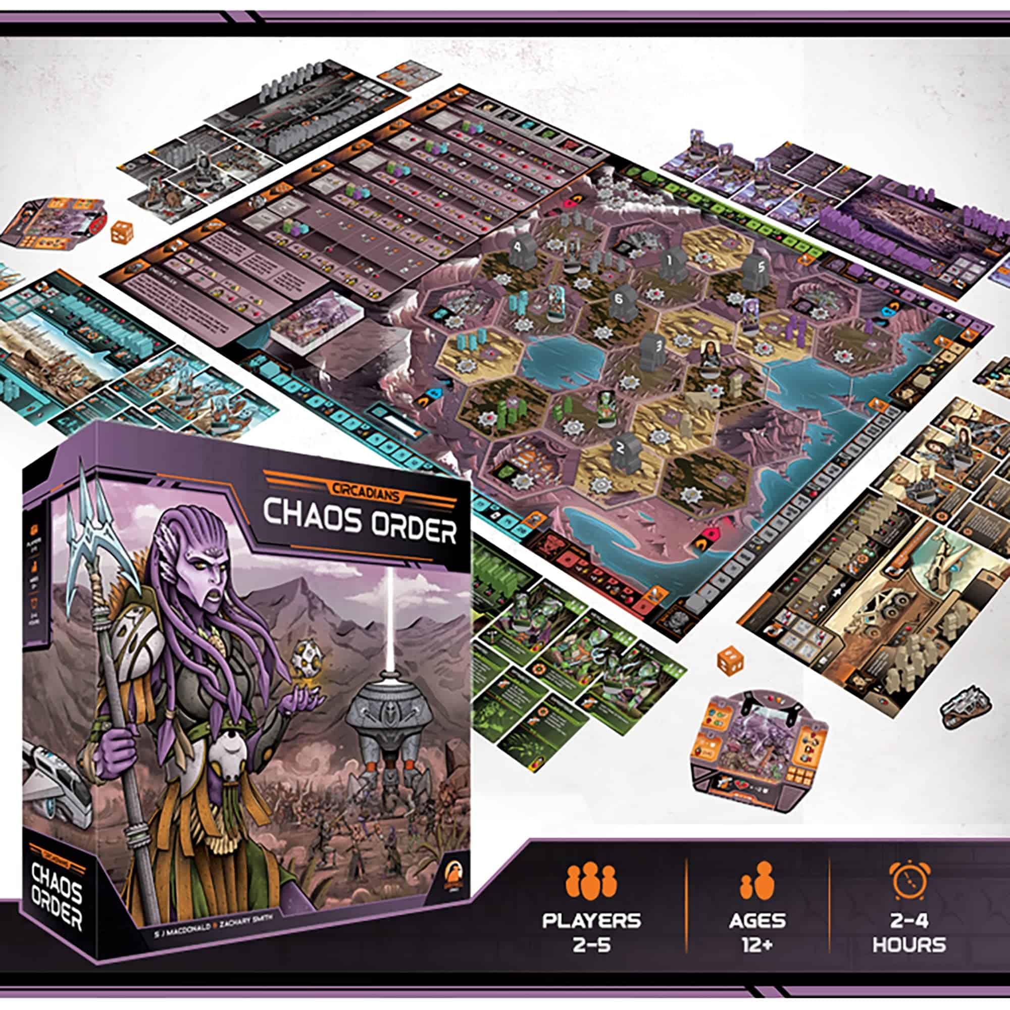 Renegade Game Studios Circadians: Chaos Order - Juego de - Imagen 3