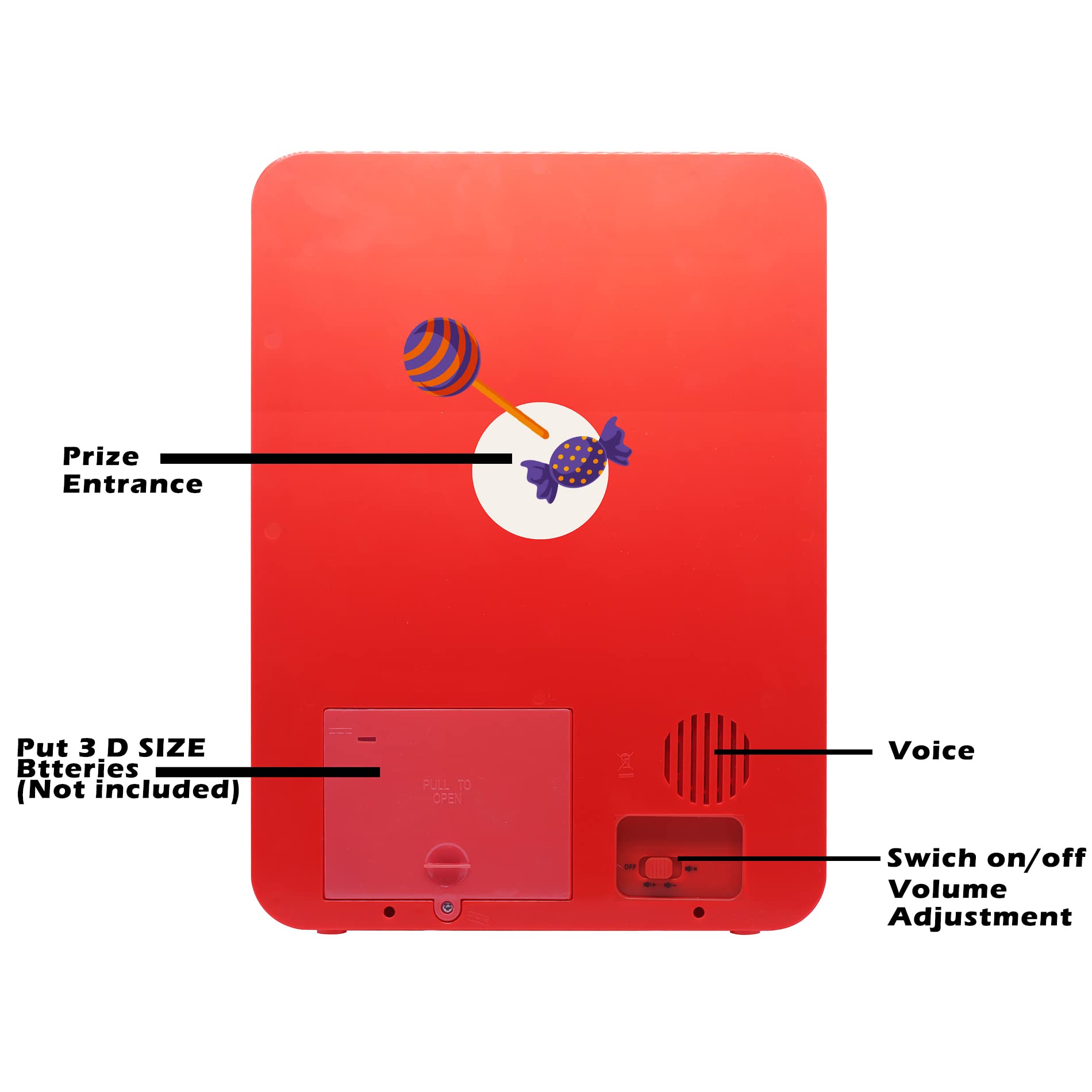 Máquina de Garra para Niños Juego de Escritorio Dispensador - Imagen 6