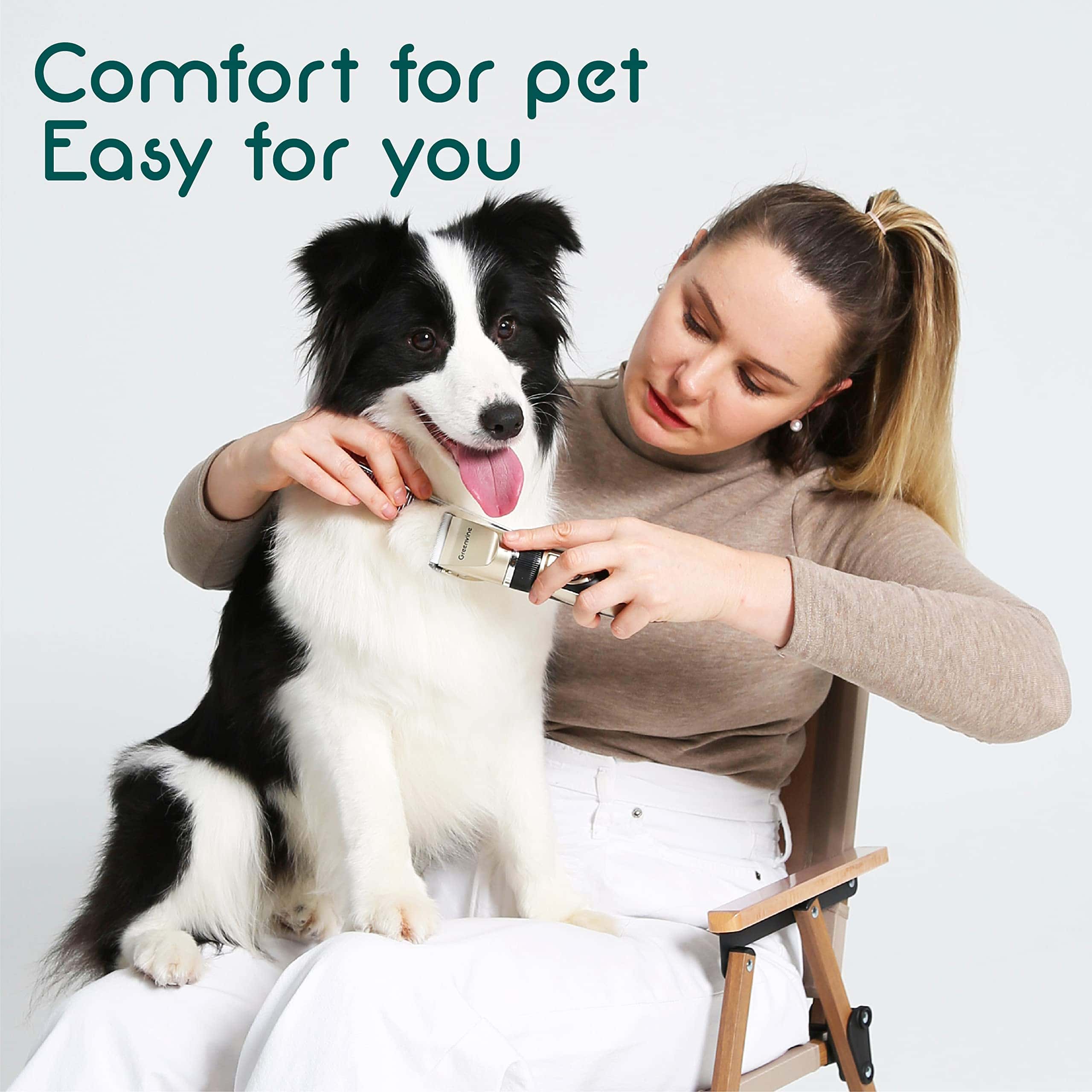 Kit de Cortadora de Pelo Eléctrica para Mascotas Greenvine, - Imagen 7