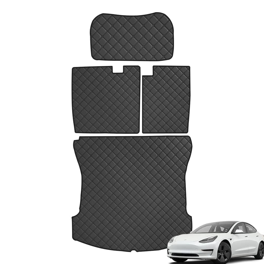 DAON Tapetes de Maletero para Tesla Model 3, Forro de Carga