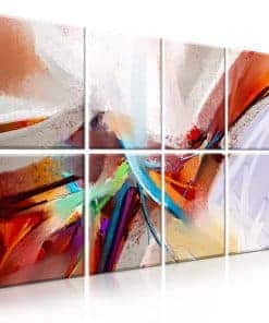 Ruonin.X 8 Pack Panel Acústico Decorativo de Arte .47"x 31"