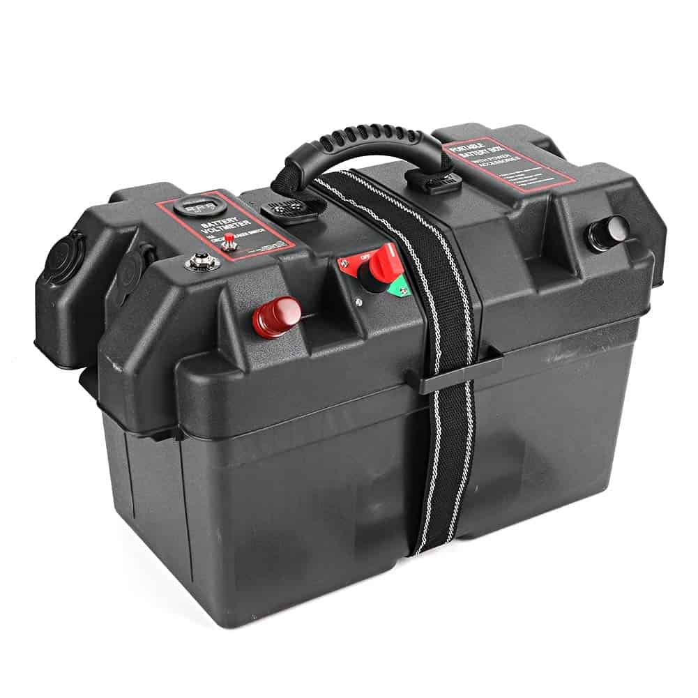 Caja de Batería, Interruptores de Circuito de Reinicio