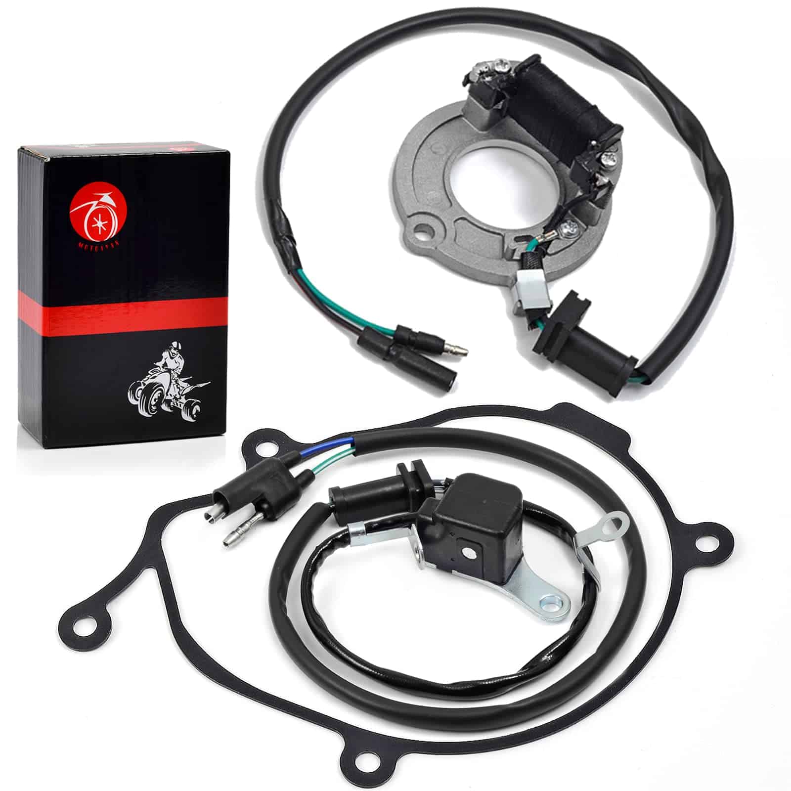 Estator y Bobina de Pulso & Junta para Honda CR80R CR80RB