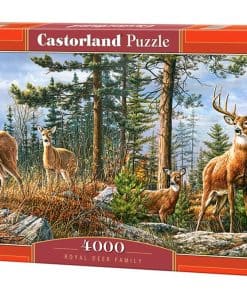 Castorland - Familia Real de Ciervos - Puzzle de 4000