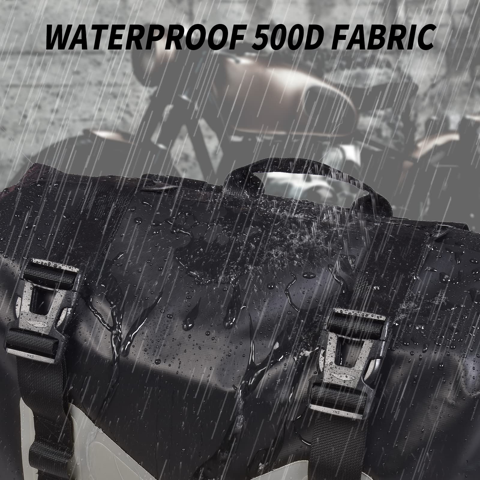 AFISHTOUR Bolsas de Alforjas Impermeables para Motocicleta - Imagen 6