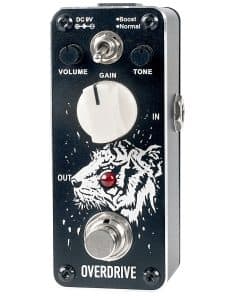 Pedal de Overdrive Sondery para Guitarras Eléctricas con 2