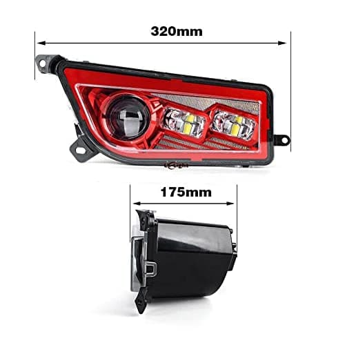 Faros Delanteros LED AUDEXEN 210W para RZR, Aprobados por - Imagen 9