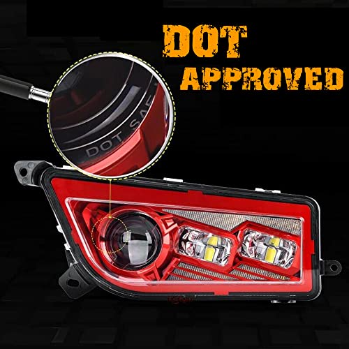 Faros Delanteros LED AUDEXEN 210W para RZR, Aprobados por - Imagen 4