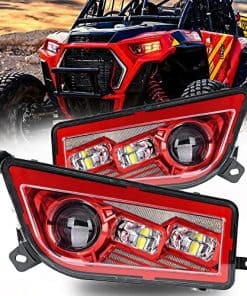 Faros Delanteros LED AUDEXEN 210W para RZR, Aprobados por