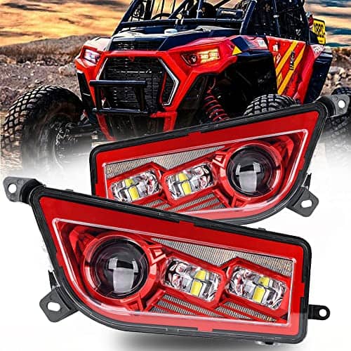 Faros Delanteros LED AUDEXEN 210W para RZR, Aprobados por