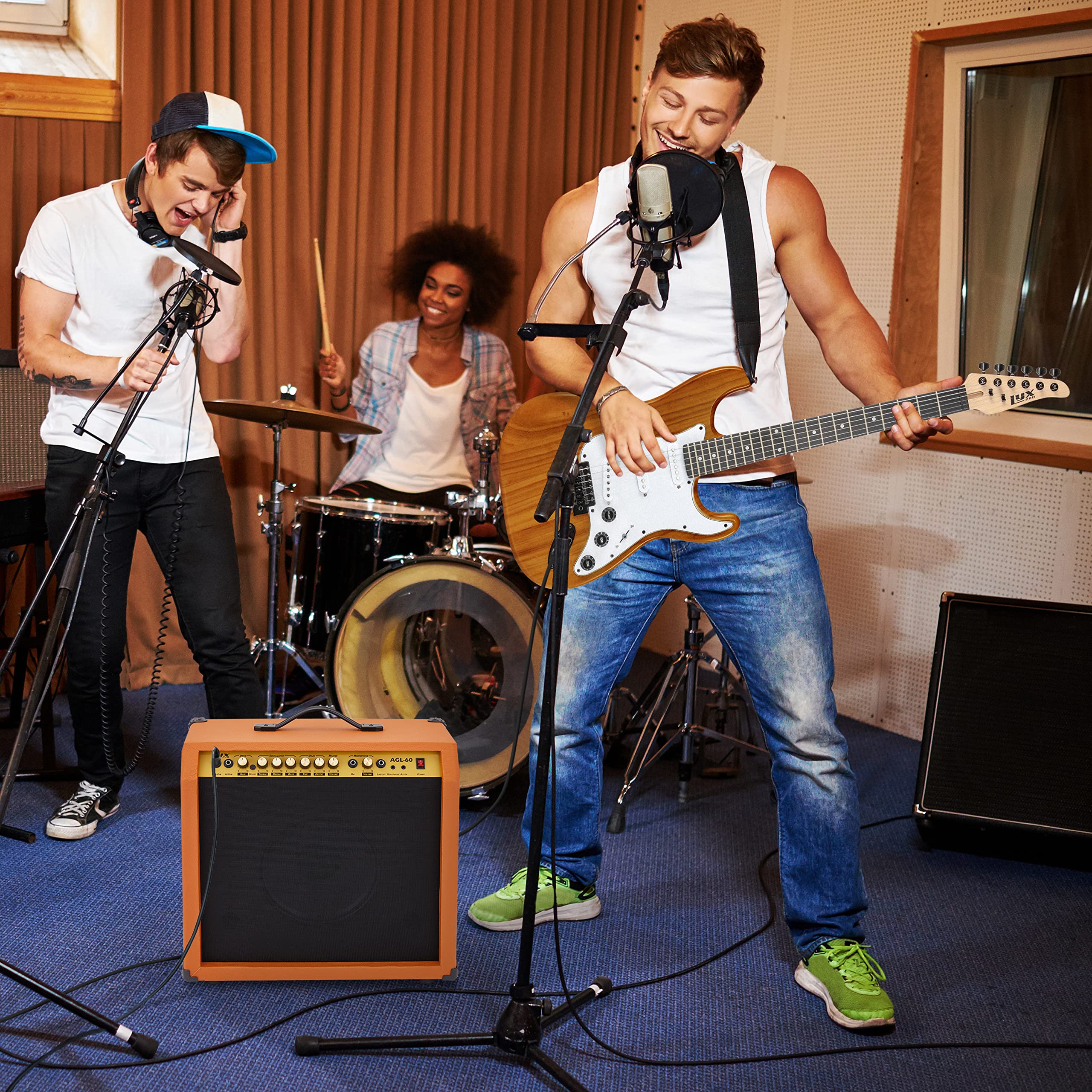 Amplificador de Guitarra Eléctrica LyxPro de 60 Watts, - Imagen 7