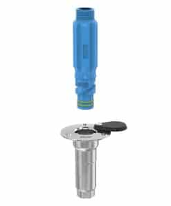 Hidrante Universal Aquor, Acero Inoxidable Montaje en Pared