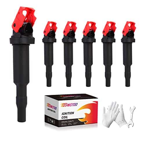Pack de 6 Bobinas de Encendido Compatible con BMW 325Ci