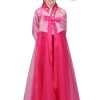 CBTRFASHION Disfraz de Hanbok para Niñas Niños Coreanas