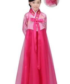 Conjunto de disfraz de Hanbok para niñas Coreanas