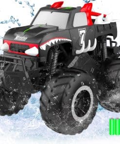 Coche de Control Remoto Anfibio STEMTRON para Niños 2.4 GHz