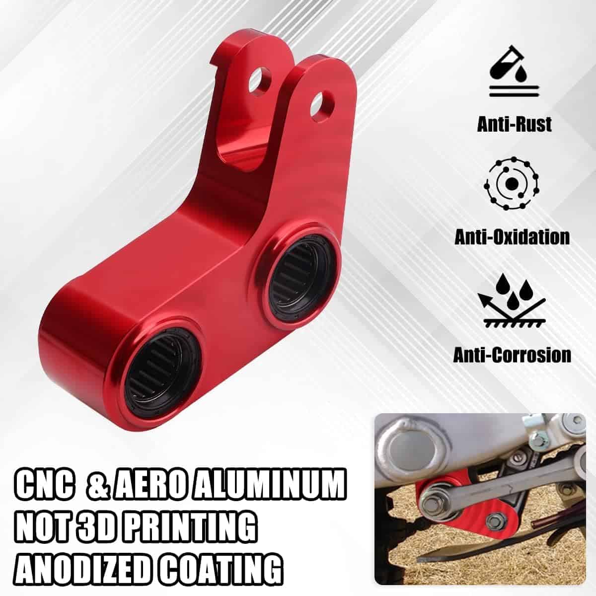 Enlace de rebaja trasero de 1.5" Canitu para Yamaha YZ125 - Imagen 6