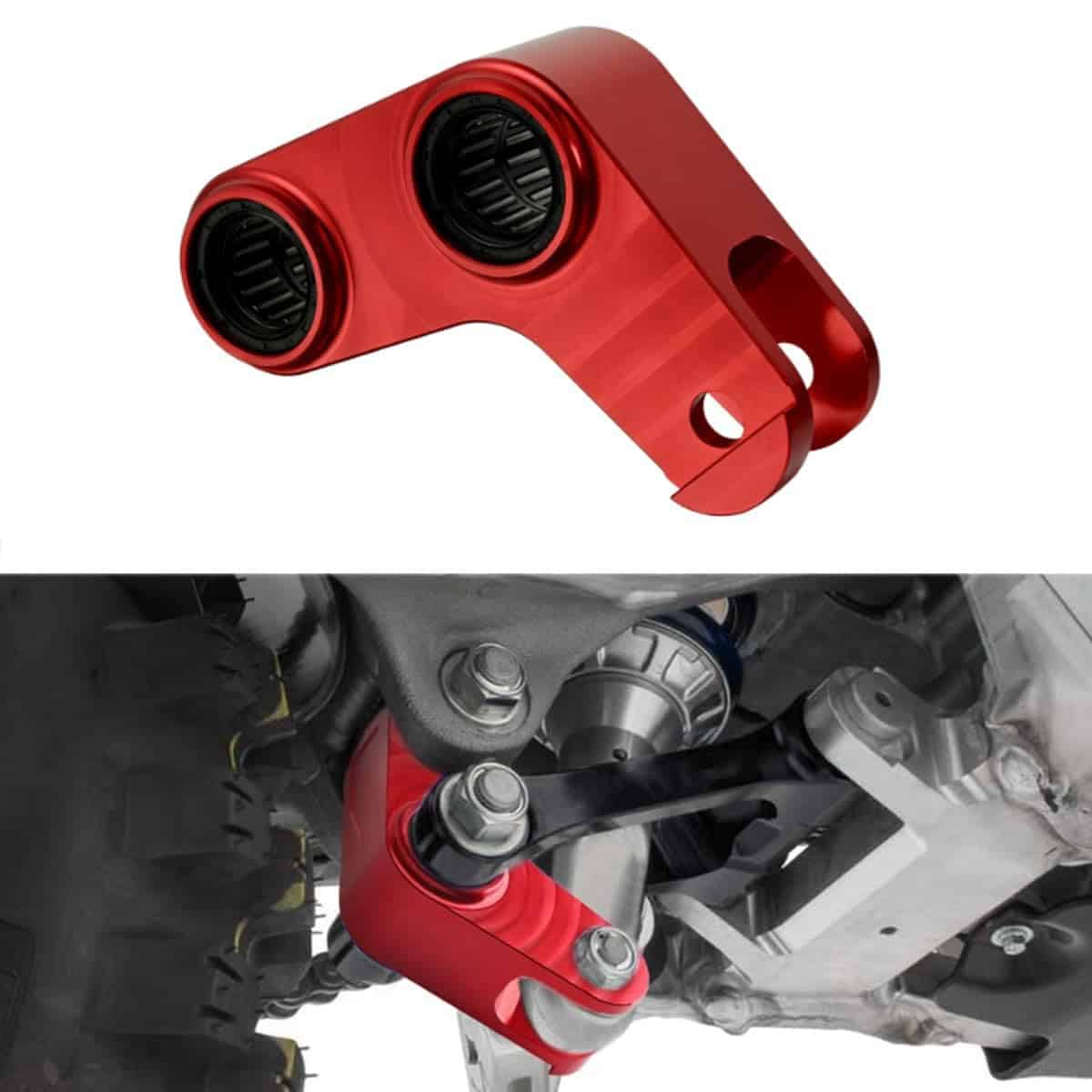 Enlace de rebaja trasero de 1.5" Canitu para Yamaha YZ125