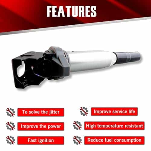 MACAX Juego de 4 Bobinas de Encendido UF598 C1692 - Imagen 4