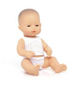 Muñeca Miniland 12 5/8'' Caucaucasiana Asiática (Caja) -