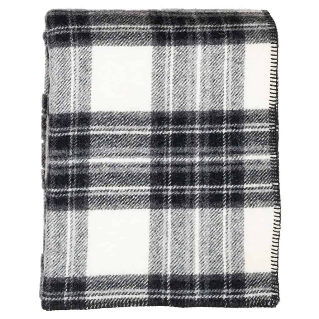 Prince of Scots Highland Tweeds Big Throw (Dress Grey - Imagen 4