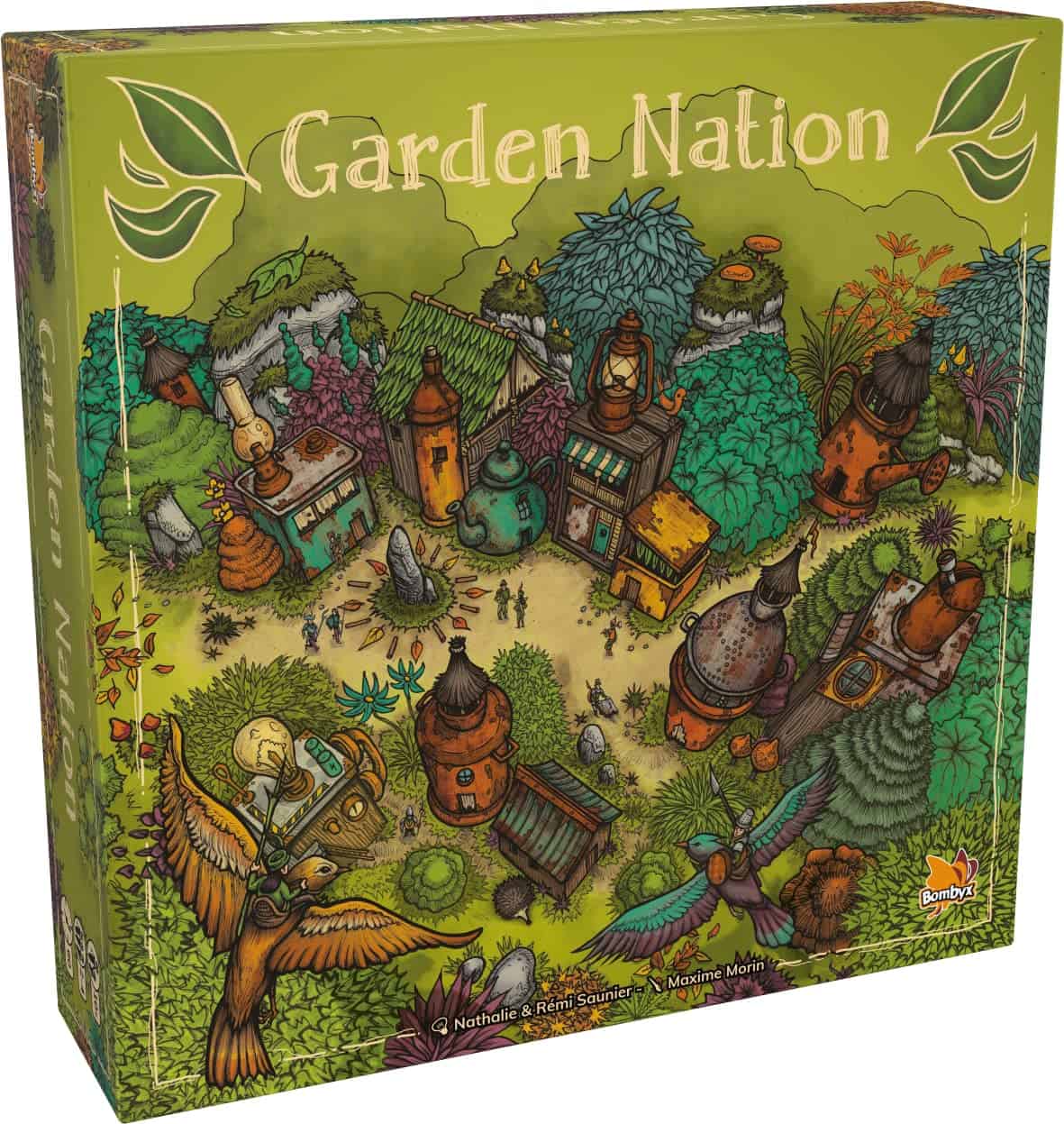 Bombyx Garden Nation - Juego de Guerra y Construcción de