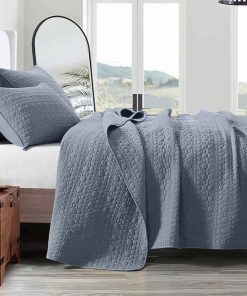 Juego de Edredón Twin Size Denim Blue de HORIMOTE HOME,