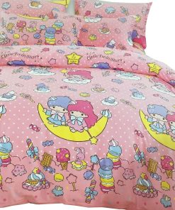 Juego de Cama Rosa Princesa Luna de Regalo de Cumpleaños