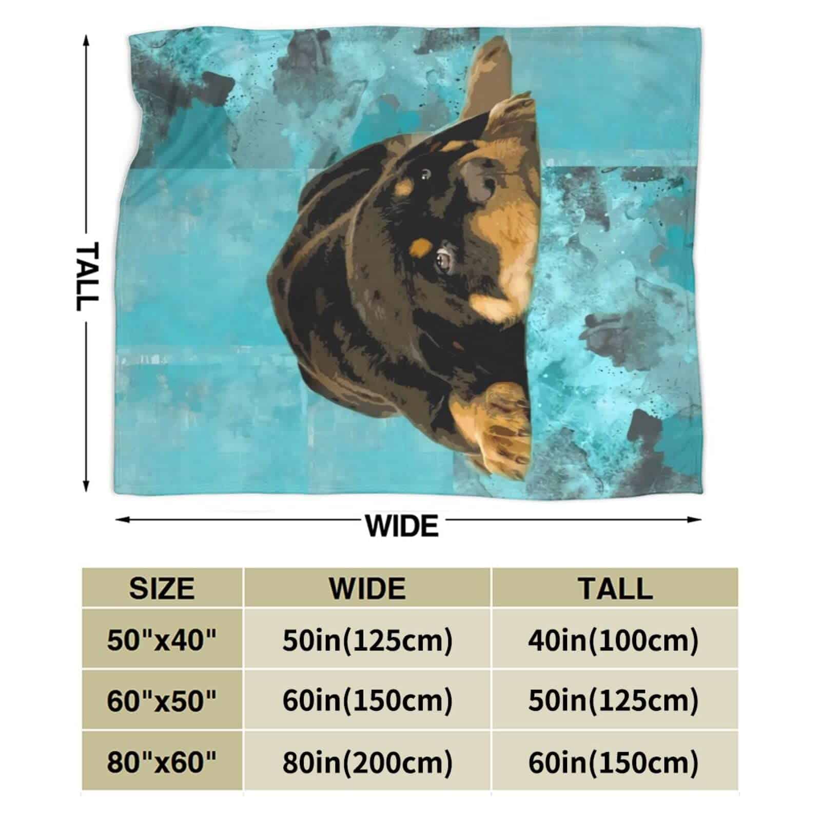 Manta de Lana a Cuadros Trendy Knsoiv, Diseño de Cachorro - Imagen 4