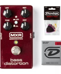 Pedal de distorsión para bajo Briskdrop MXR M85 con paquete